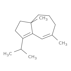 Azulene, 2,3,3a,4,5,6-hexahydro-3a,7-dimethyl-1-(1-methylethyl)-