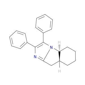 6H-Imidazo[1,2-a]indole, 4a,5,7,8,8a,9-hexahydro-2,3-diphenyl-, trans-
