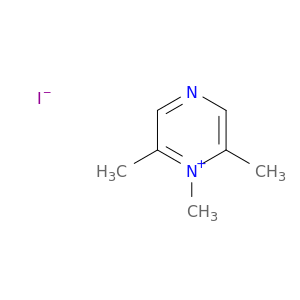 Pyrazinium, 1,2,6-trimethyl-, iodide