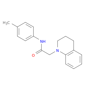 1(2H)-Quinolineacetamide, 3,4-dihydro-N-(4-methylphenyl)-