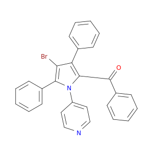 Methanone, [4-bromo-3,5-diphenyl-1-(4-pyridinyl)-1H-pyrrol-2-yl]phenyl-