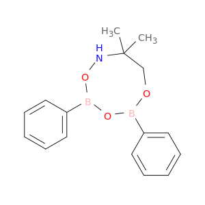 6H-1,3,5,6,2,4-Trioxazadiborocine, dihydro-7,7-dimethyl-2,4-diphenyl-