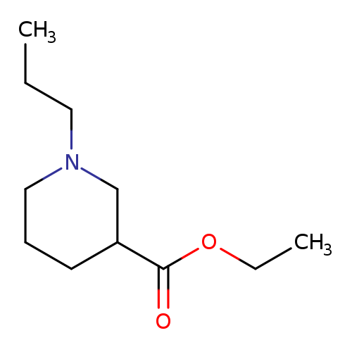 3-Piperidinecarboxylic acid, 1-propyl-, ethyl ester