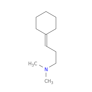 1-Propanamine, 3-cyclohexylidene-N,N-dimethyl-