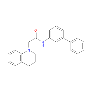 1(2H)-Quinolineacetamide, N-[1,1'-biphenyl]-3-yl-3,4-dihydro-