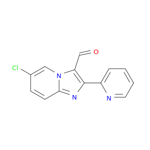 Imidazo[1,2-a]pyridine-3-carboxaldehyde, 6-chloro-2-(2-pyridinyl)-