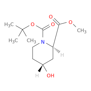 (2R,4R)-4-羟基哌啶-1,2-二羧酸 1-叔丁酯 2-甲酯