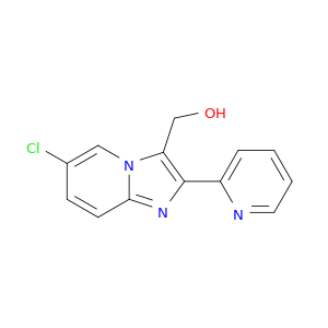 Imidazo[1,2-a]pyridine-3-methanol, 6-chloro-2-(2-pyridinyl)-