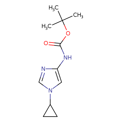 (1-环丙基-1H-咪唑-4-基)氨基甲酸叔丁酯