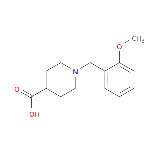4-Piperidinecarboxylicacid, 1-[(2-methoxyphenyl)methyl]-