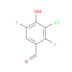3-chloro-2,5-difluoro-4-hydroxybenzaldehyde