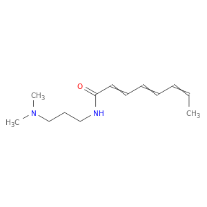 2,4,6-Octatrienamide, N-[3-(dimethylamino)propyl]-