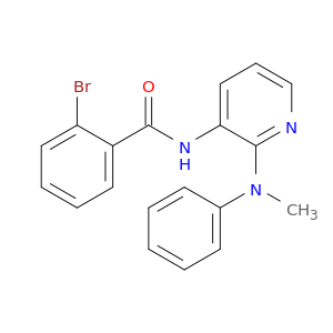 Benzamide, 2-bromo-N-[2-(methylphenylamino)-3-pyridinyl]-
