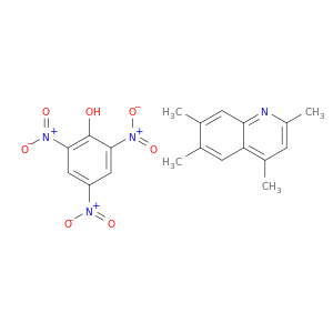 Quinoline, 2,4,6,7-tetramethyl-, compd. with 2,4,6-trinitrophenol (1:1)
