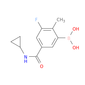 Boronic acid, [5-[(cyclopropylamino)carbonyl]-3-fluoro-2-methylphenyl]-