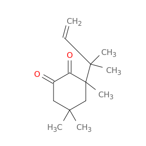 1,2-Cyclohexanedione, 3-(1,1-dimethyl-2-propenyl)-3,5,5-trimethyl-
