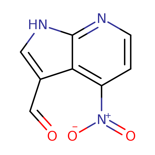 4-nitro-1H-pyrrolo[2,3-b]pyridine-3-carbaldehyde
