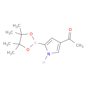 1-(5-(4,4,5,5-TETRAMETHYL-1,3,2-DIOXABOROLAN-2-YL)-1H-PYRROL-3-YL)ETHANONE