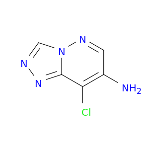8-chloro-1,2,4-triazolo(4,3-b)pyridazin-7-amine