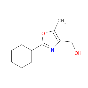 4-Oxazolemethanol, 2-cyclohexyl-5-methyl-