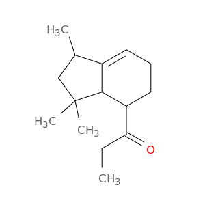 1-Propanone, 1-(2,3,3a,4,5,6-hexahydro-1,3,3-trimethyl-1H-inden-4-yl)-