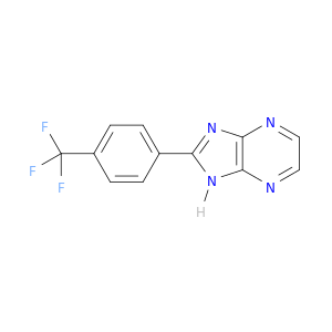 1H-Imidazo[4,5-b]pyrazine, 2-[4-(trifluoromethyl)phenyl]-
