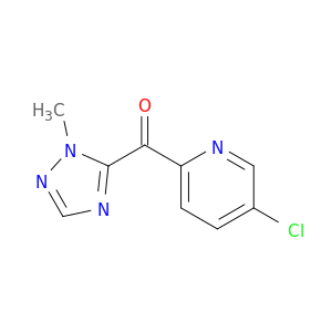 Methanone, (5-chloro-2-pyridinyl)(1-methyl-1H-1,2,4-triazol-5-yl)-