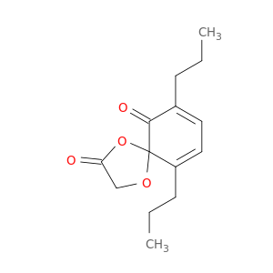 1,4-Dioxaspiro[4.5]deca-7,9-diene-2,6-dione, 7,10-dipropyl-
