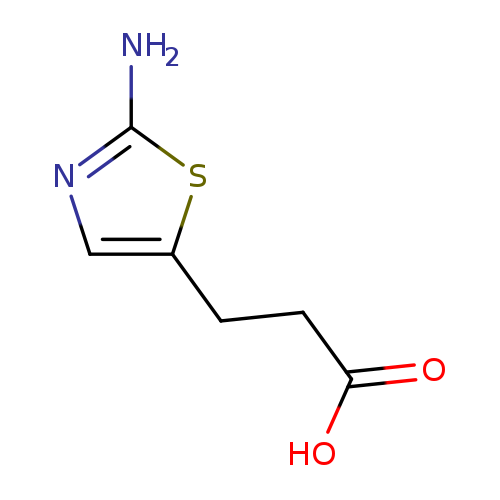 3-(2-氨基噻唑-5-基)丙酸