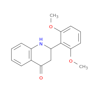 4(1H)-Quinolinone, 2-(2,6-dimethoxyphenyl)-2,3-dihydro-