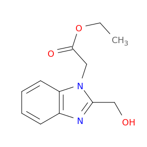 1H-Benzimidazole-1-acetic acid, 2-(hydroxymethyl)-, ethyl ester