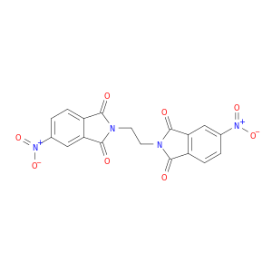 1H-Isoindole-1,3(2H)-dione, 2,2'-(1,2-ethanediyl)bis[5-nitro-