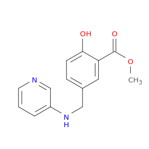 Benzoic acid, 2-hydroxy-5-[(3-pyridinylamino)methyl]-, methyl ester