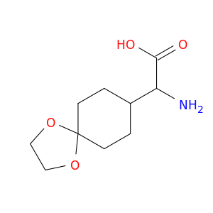 1,4-Dioxaspiro[4.5]decane-8-acetic acid, α-amino-