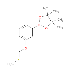 1,3,2-Dioxaborolane,4,4,5,5-tetramethyl-2-[3-[(methylthio)methoxy]phenyl]-