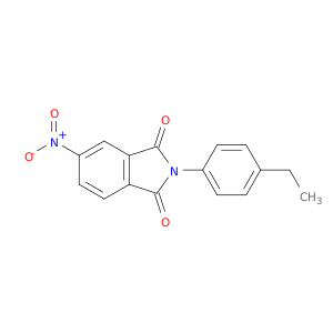 1H-Isoindole-1,3(2H)-dione, 2-(4-ethylphenyl)-5-nitro-