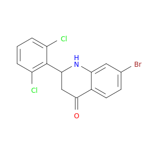 4(1H)-Quinolinone, 7-bromo-2-(2,6-dichlorophenyl)-2,3-dihydro-
