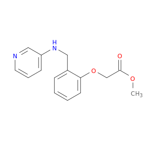 Acetic acid, [2-[(3-pyridinylamino)methyl]phenoxy]-, methyl ester