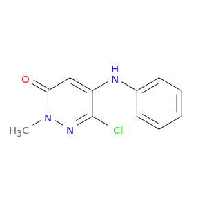 6-Chloro-2-methyl-5-(phenylamino)pyridazin-3(2H)-one