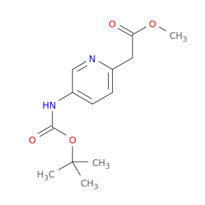 methyl 2-[5-[(2-methylpropan-2-yl)oxycarbonylamino]pyridin-2-yl]acetate