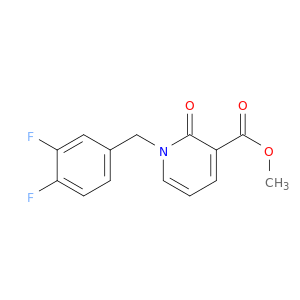 Methyl 1-(3,4-difluorobenzyl)-2-oxo-1,2-dihydropyridine-3-carboxylate