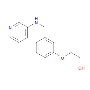 Ethanol, 2-[3-[(3-pyridinylamino)methyl]phenoxy]-