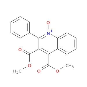 3,4-Quinolinedicarboxylic acid, 2-phenyl-, dimethyl ester, 1-oxide