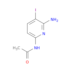 N-(6-AMINO-5-IODO-(PYRIDIN-2-YL))-ACETAMIDE