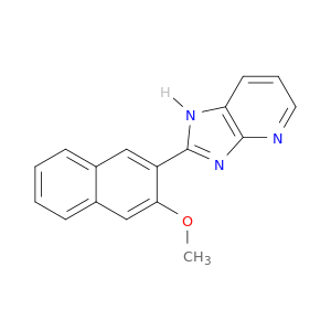 1H-Imidazo[4,5-b]pyridine, 2-(3-methoxy-2-naphthalenyl)-