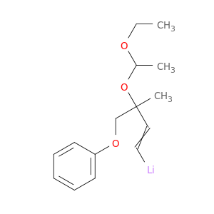 Lithium, [3-(1-ethoxyethoxy)-3-methyl-4-phenoxy-1-butenyl]-