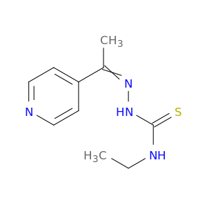 Hydrazinecarbothioamide, N-ethyl-2-[1-(4-pyridinyl)ethylidene]-