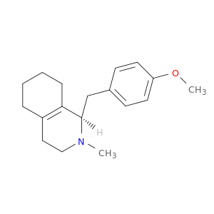 Isoquinoline,1,2,3,4,5,6,7,8-octahydro-1-[(4-methoxyphenyl)methyl]-2-methyl-, (S)- (9CI)