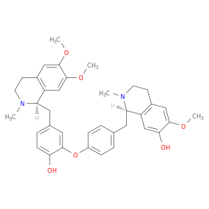 (1r)-1-[4-(5-{[(1r)-6,7-dimethoxy-2-methyl-1,2,3,4-tetrahydroisoquinolin-1-yl]methyl}-2-hydroxyphenoxy)benzyl]-6-methoxy-2-methyl-1,2,3,4-tetrahydroisoquinolin-7-ol