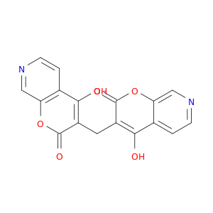 2H-Pyrano[2,3-c]pyridin-2-one, 3,3'-methylenebis[4-hydroxy-
